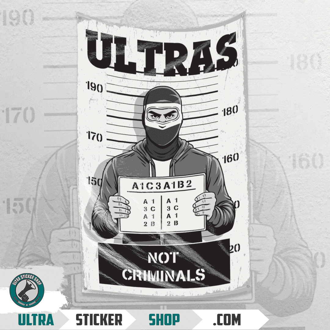 Ultras not criminals Flagge