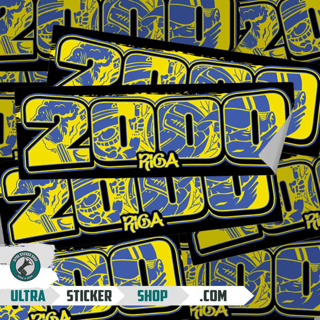 2000 Riga Nalepnice