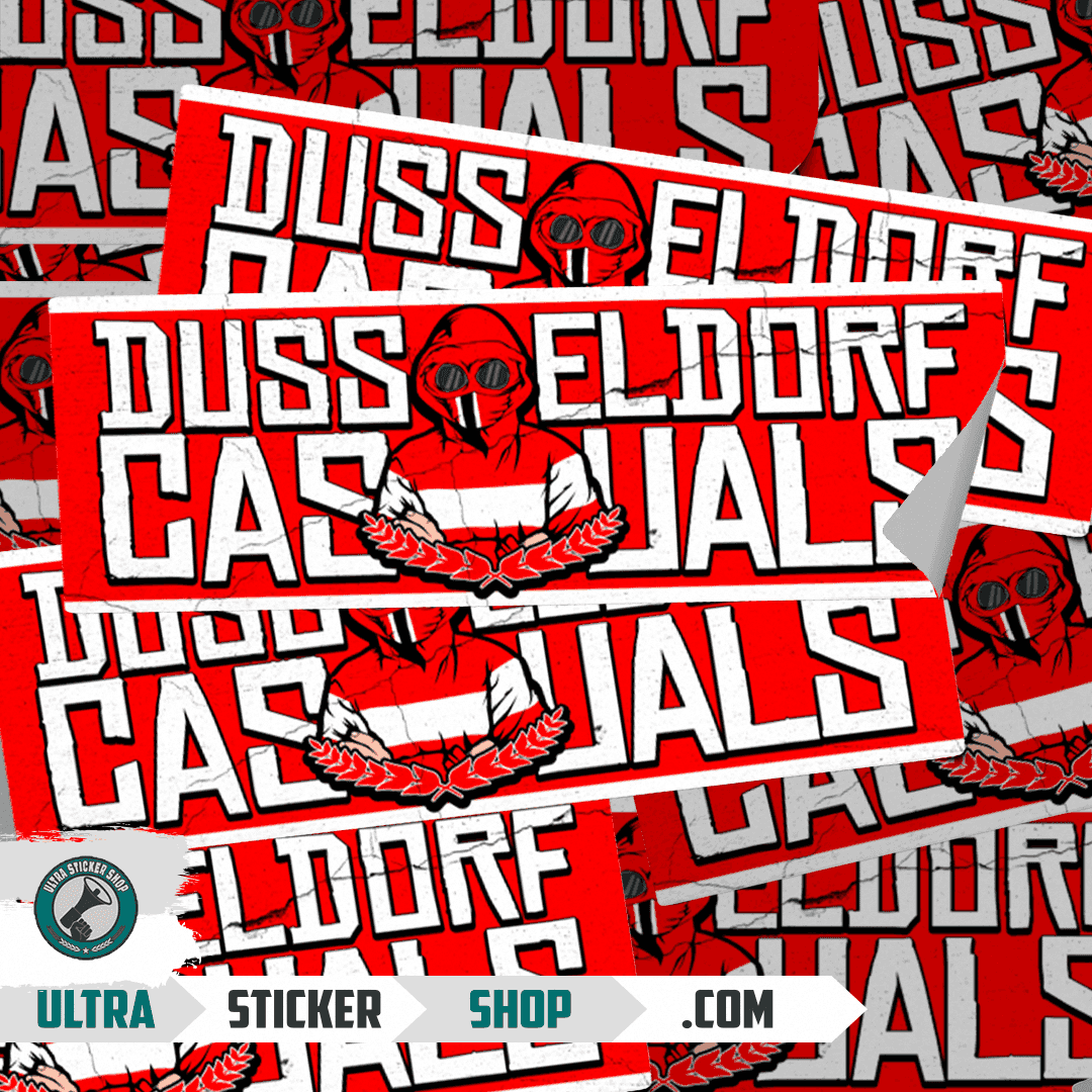 Dusseldorf casuals Nalepnice