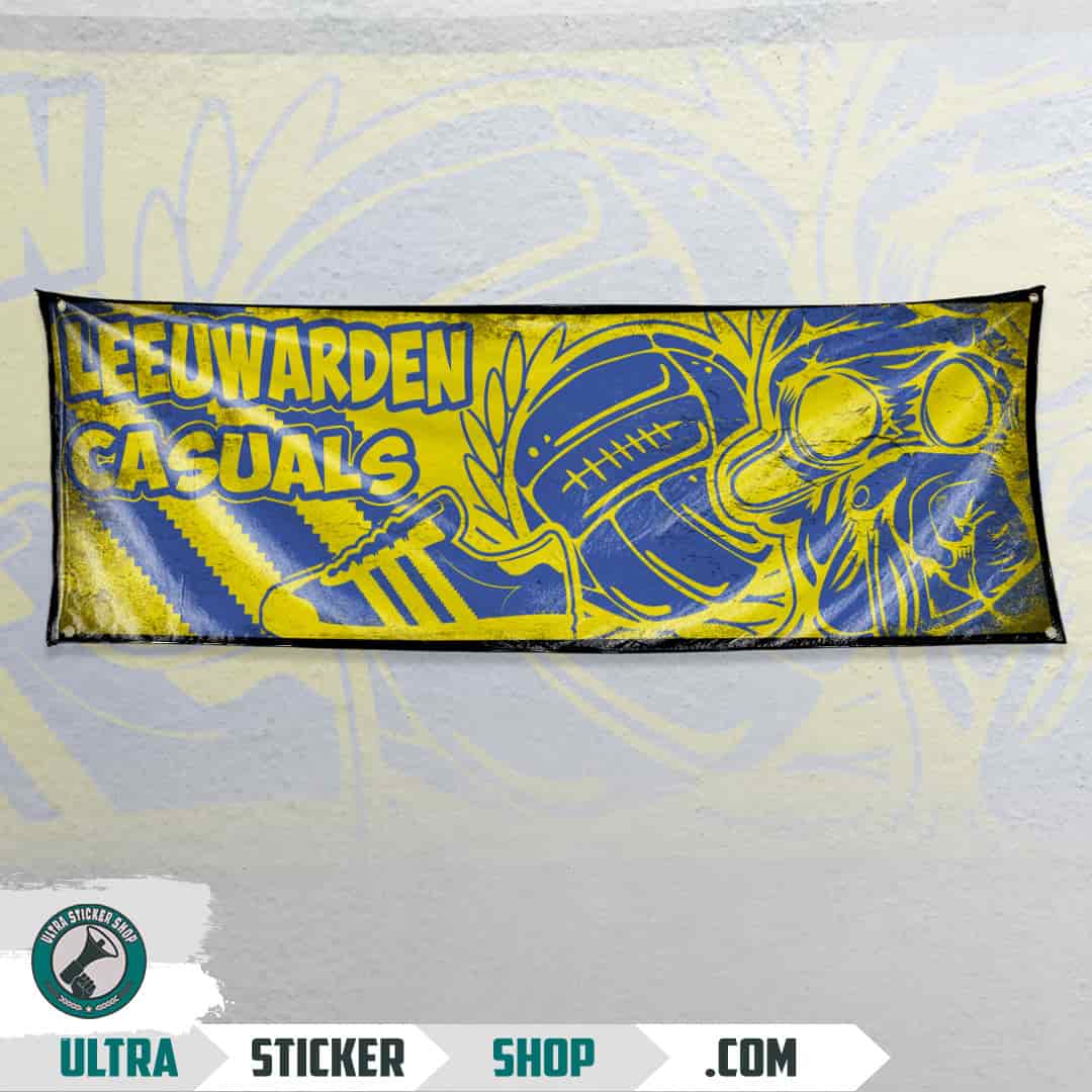 Leeuwarden casuals Flagga