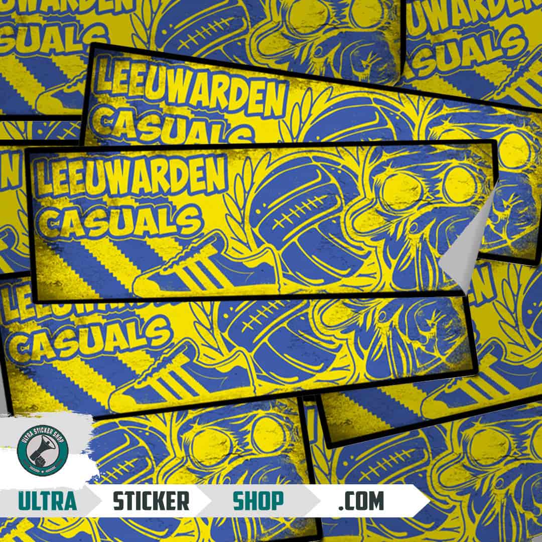 Leeuwarden casuals Klistremerker
