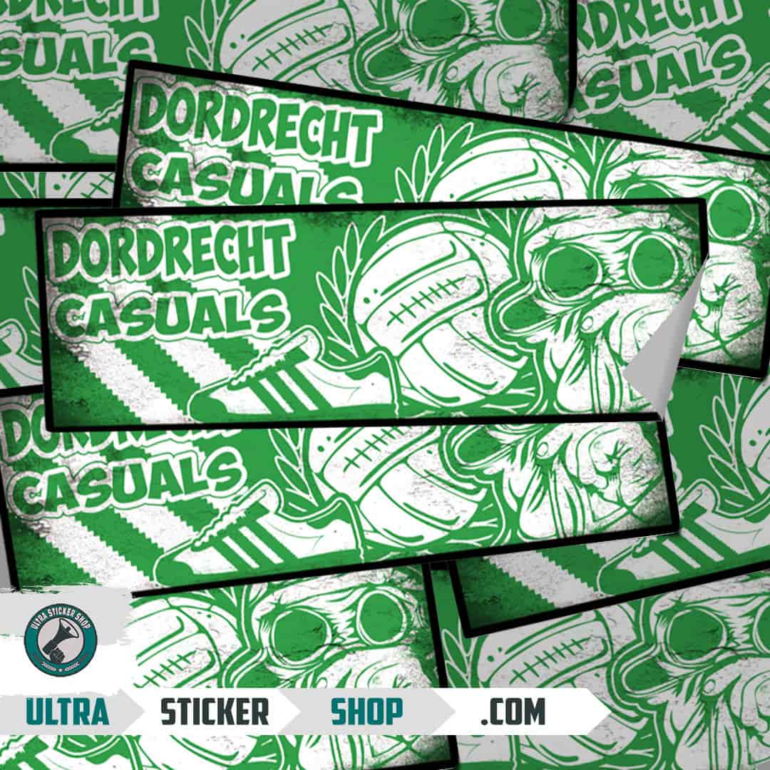 Dordrecht casuals Nalepke
