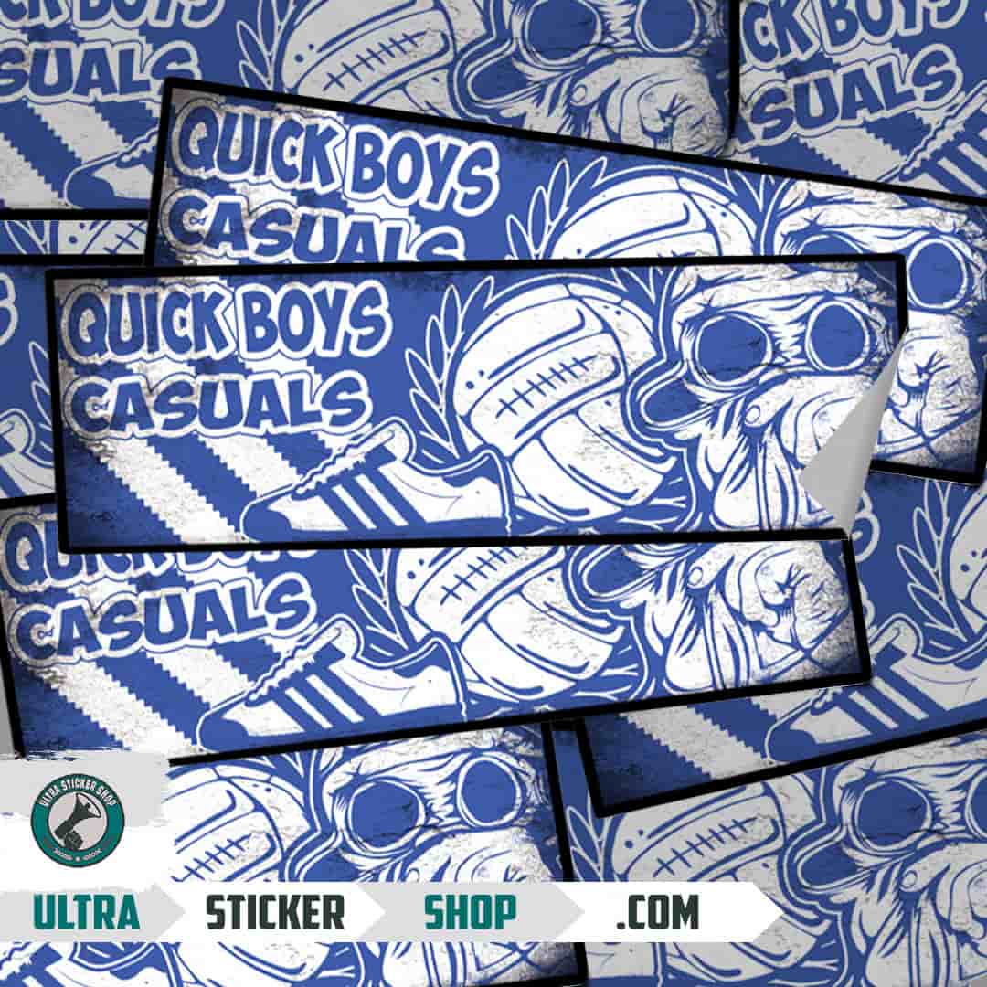 Quick Boys casuals Aufkleber