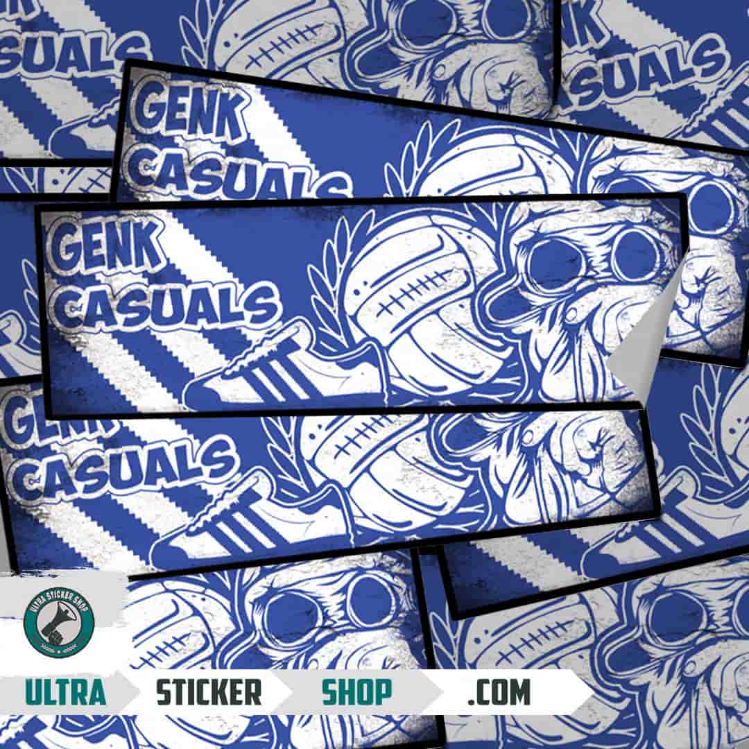 Genk casuals Klistremerker