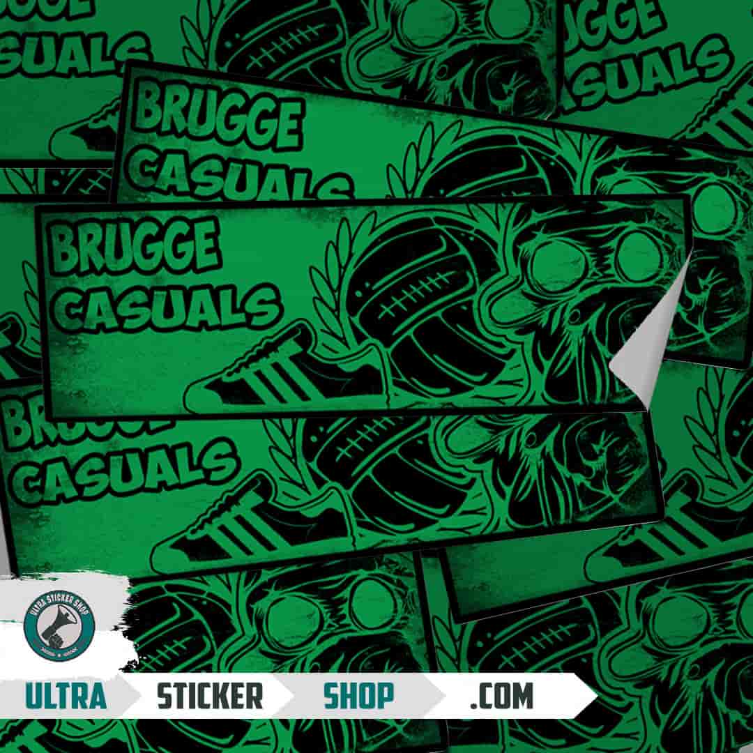 Brugge casuals Autocollants