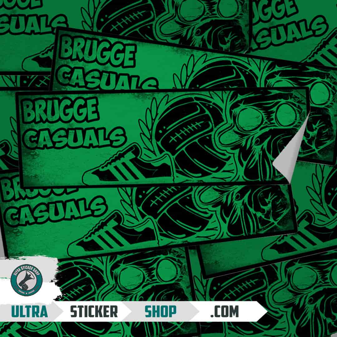 Brugge casuals Autocollants