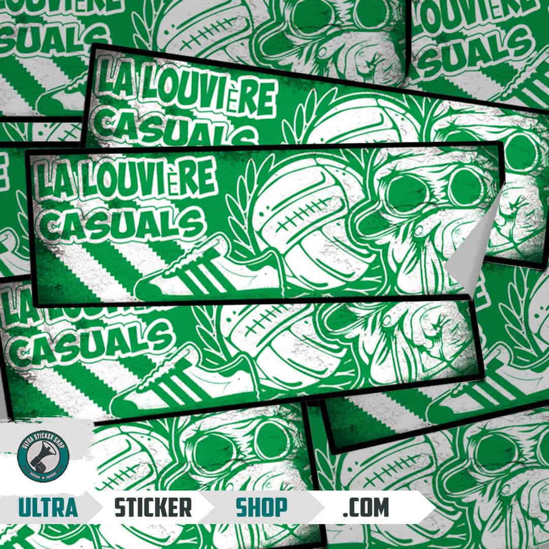 La Louvière casuals Stickers