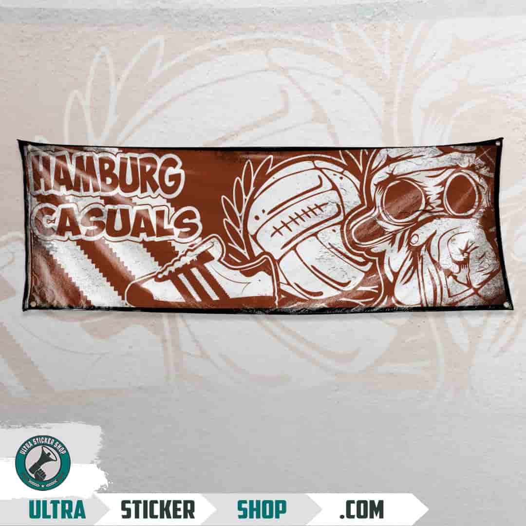Hamburg casuals Flag
