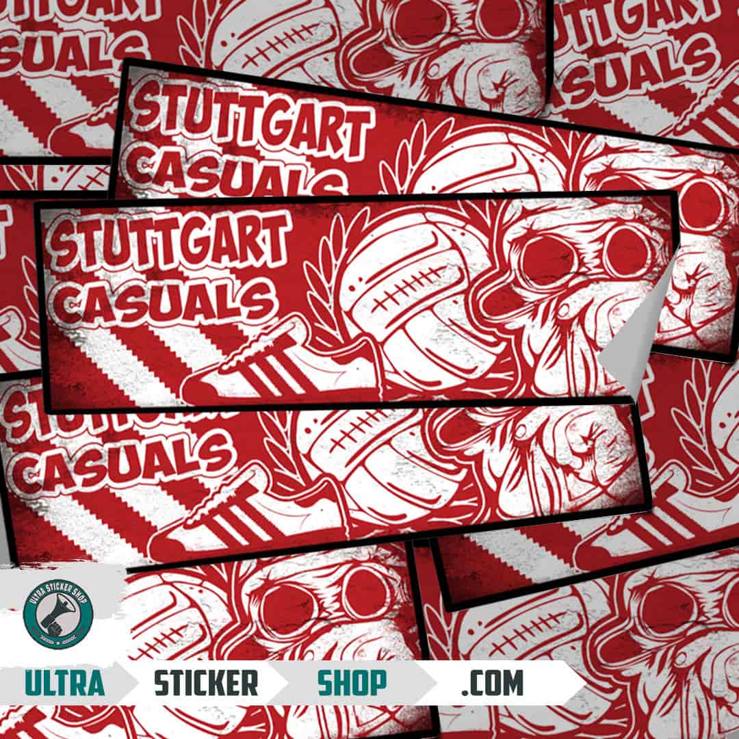 Stuttgart casuals Nalepnice
