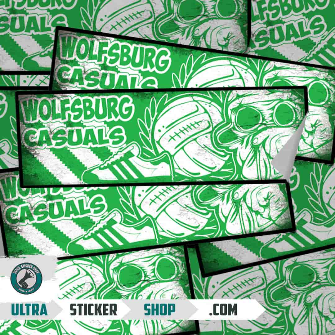 Wolfsburg casuals Klistermærker