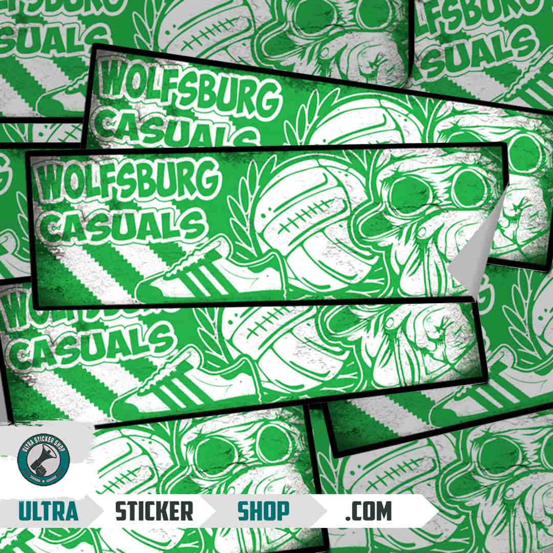 Wolfsburg casuals Klistermærker