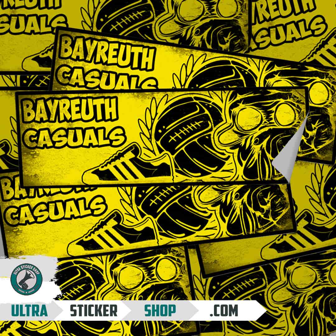 Bayreuth casuals Aufkleber