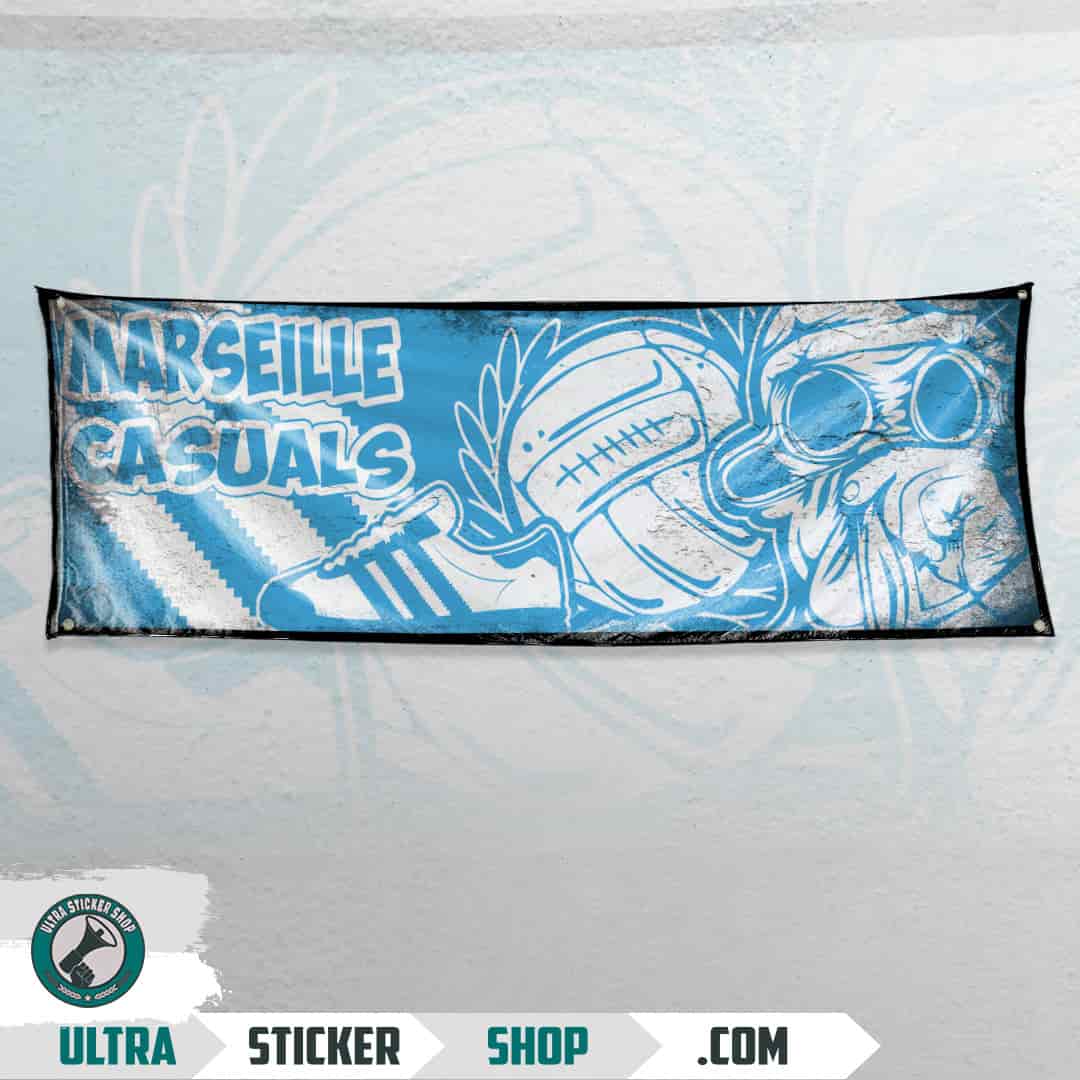 Marseille casuals Drapeau