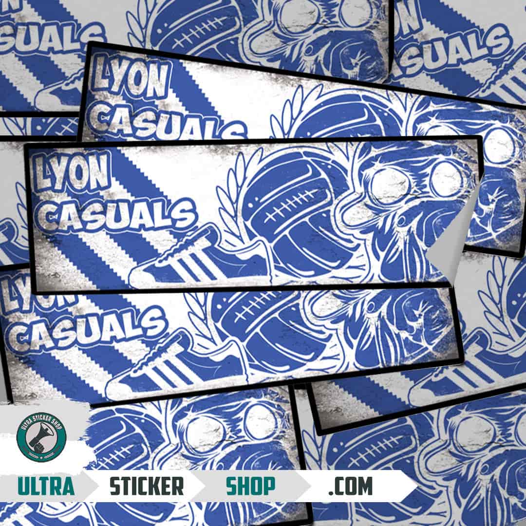 Lyon casuals Nalepnice