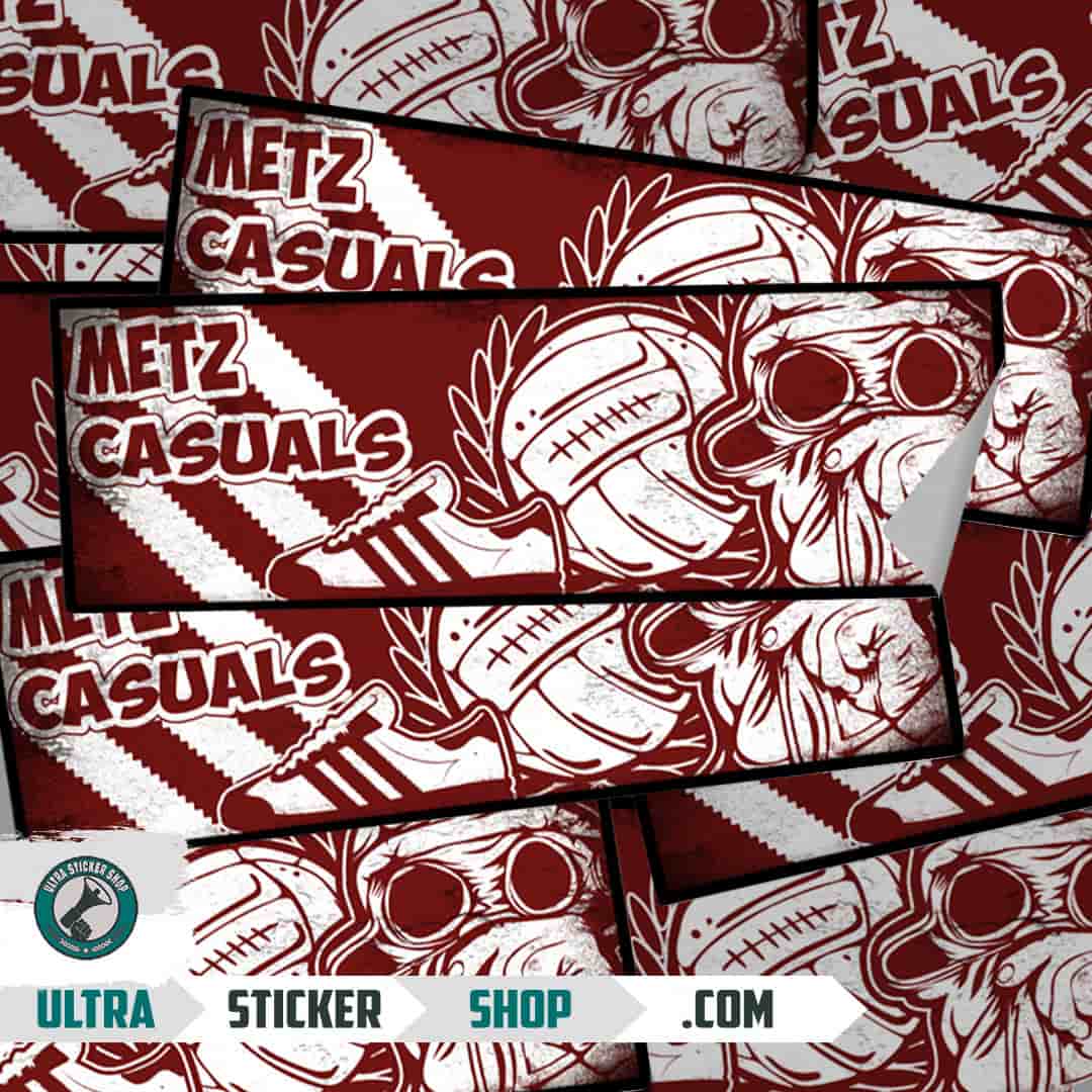 Metz casuals Nalepnice