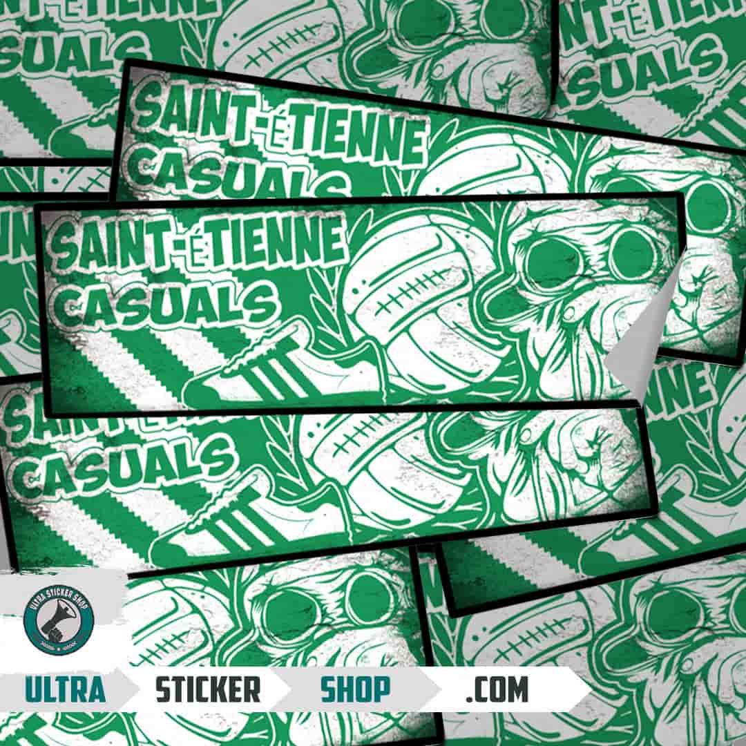 Saint-Étienne casuals Nalepnice