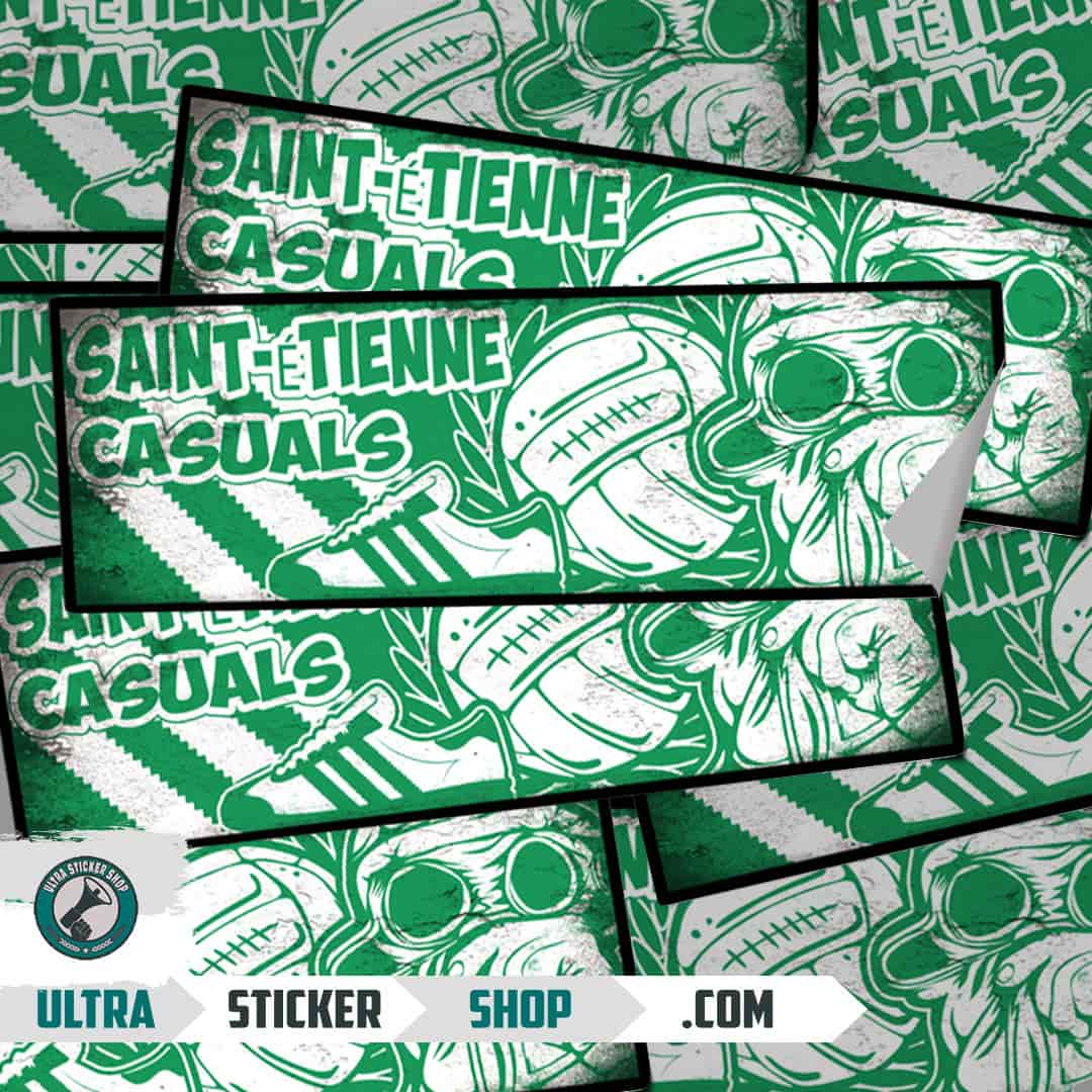 Saint-Étienne casuals Nalepnice