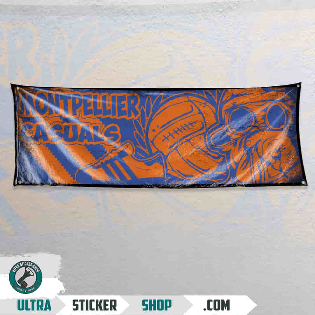 Montpellier casuals Flagge