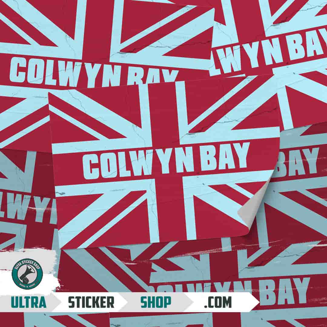 Colwyn Bay Union Jack Nalepnice