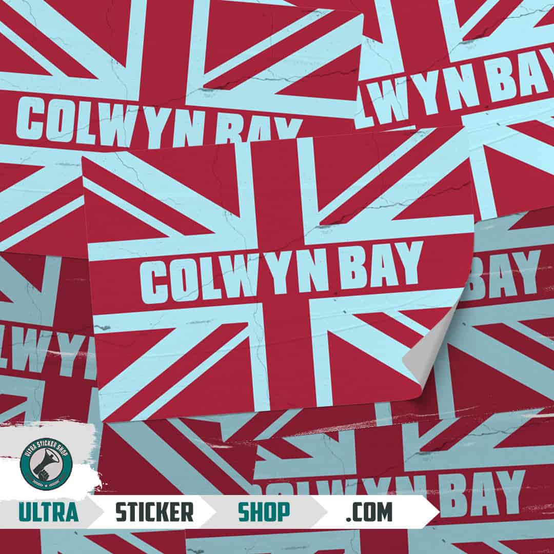 Colwyn Bay Union Jack Nalepnice