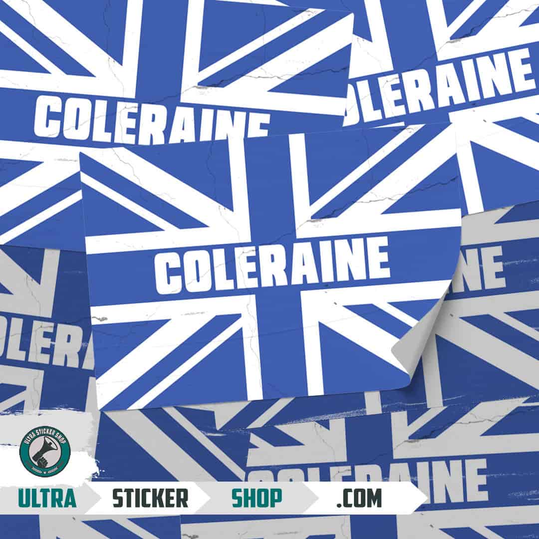 Coleraine Union Jack Naljepnice