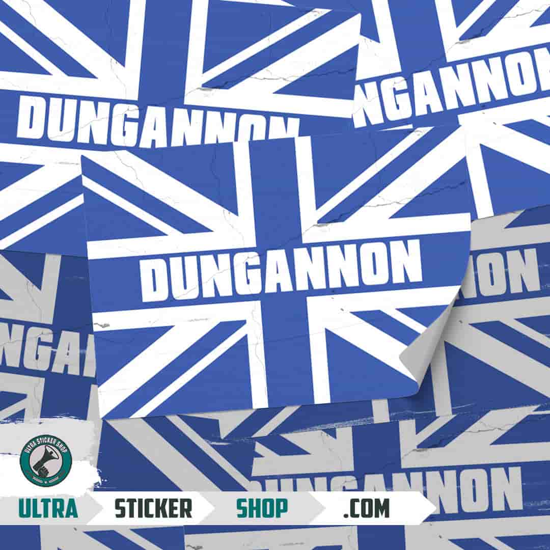 Dungannon Union Jack Nalepnice