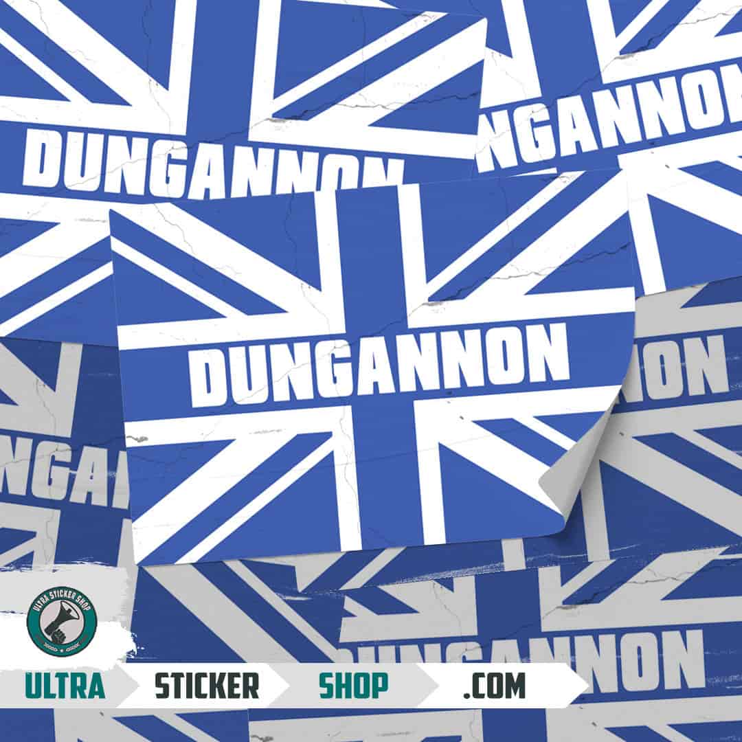 Dungannon Union Jack Nalepnice