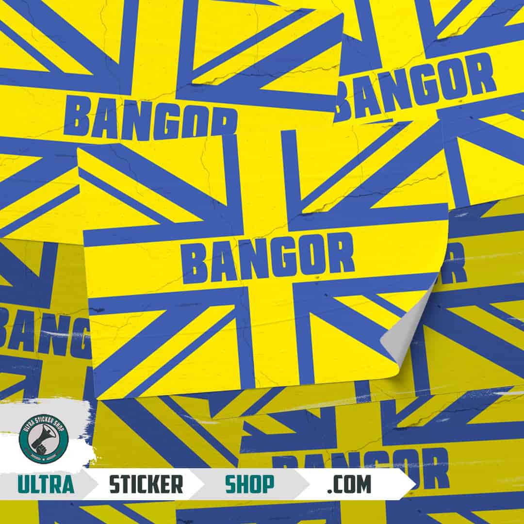 Bangor Union Jack Naljepnice
