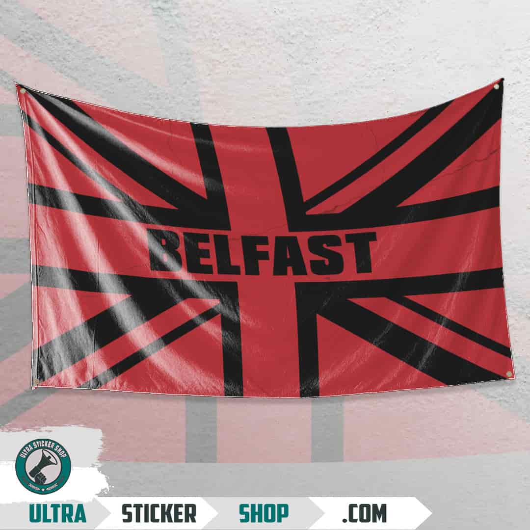 Belfast Union Jack Steag