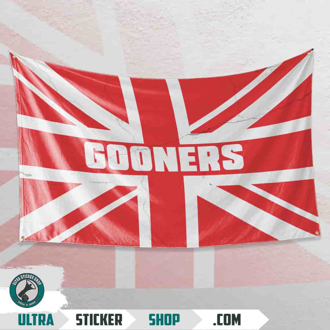 Gooners Union Jack Bandeira