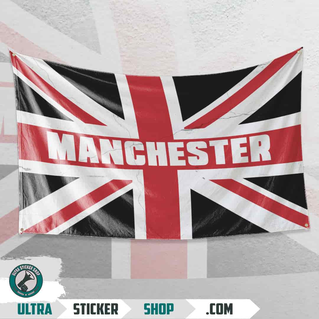 Manchester Union Jack Drapeau