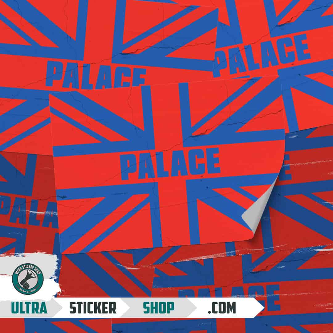 Palace Union Jack Nalepnice