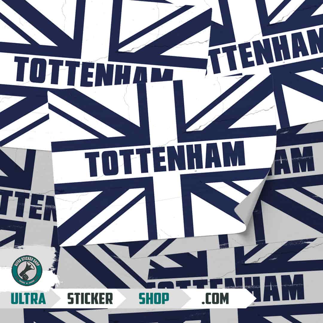 Tottenham Union Jack Klistermærker