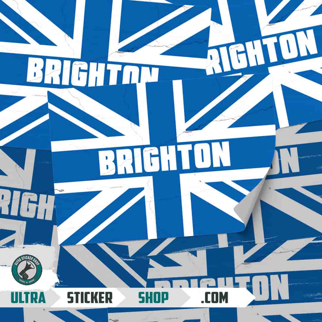 Brighton Union Jack Nalepnice