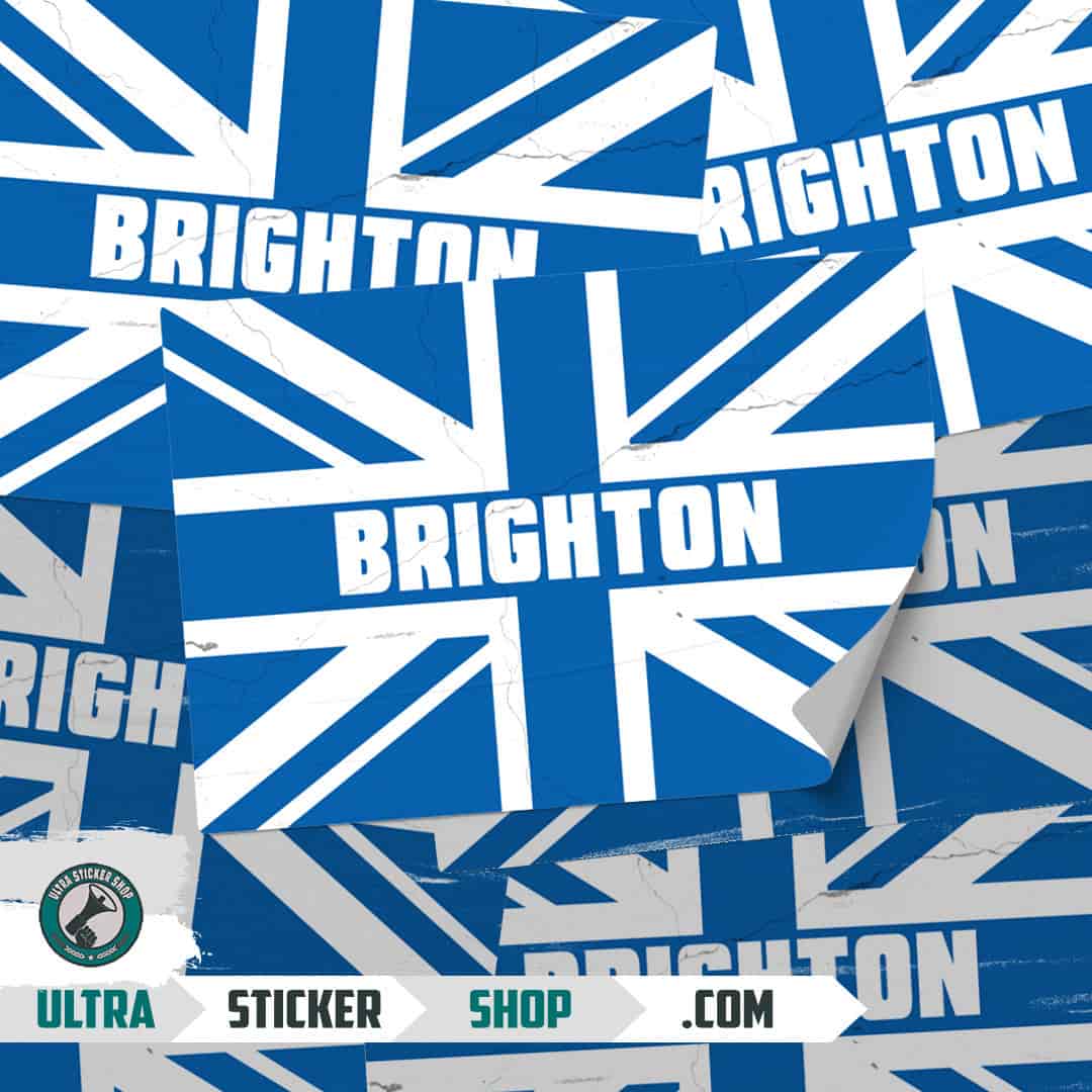 Brighton Union Jack Nalepnice