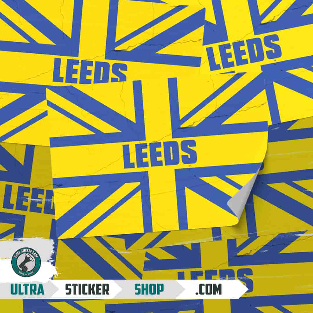Leeds Union Jack Nalepnice