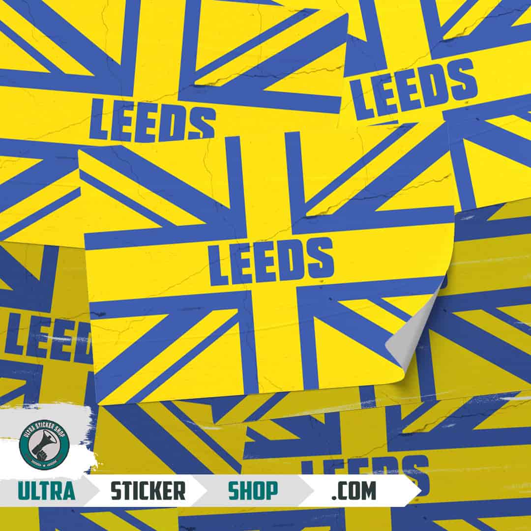 Leeds Union Jack Nalepnice