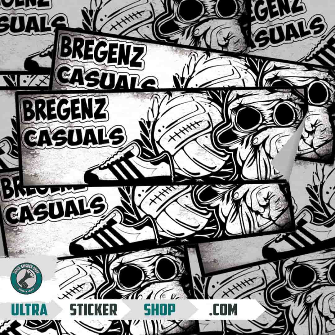 Bregenz casuals Adesivi