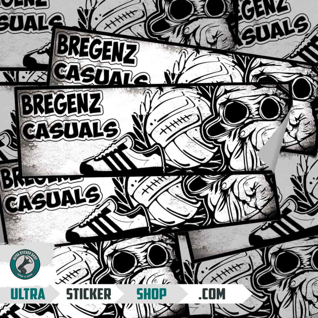 Bregenz casuals Adesivi