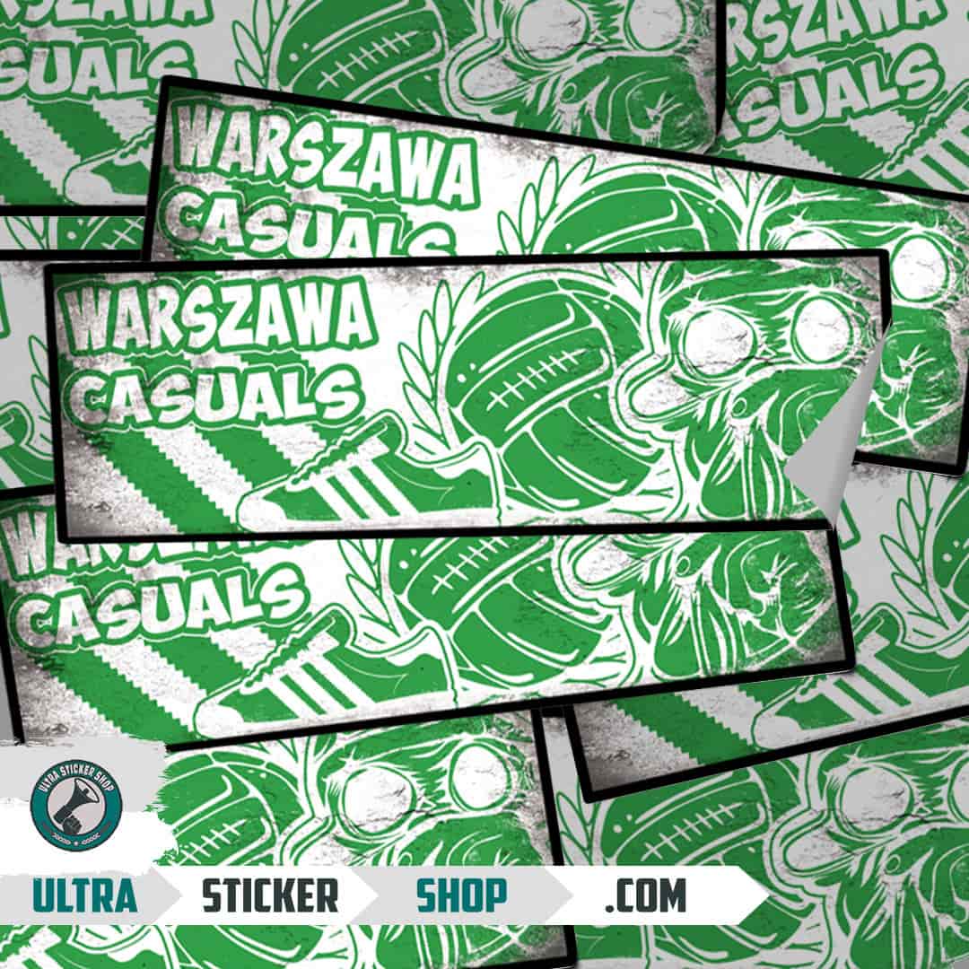 Warszawa casuals Adesivos
