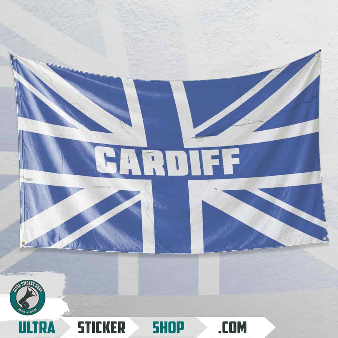 Cardiff Union Jack Flag