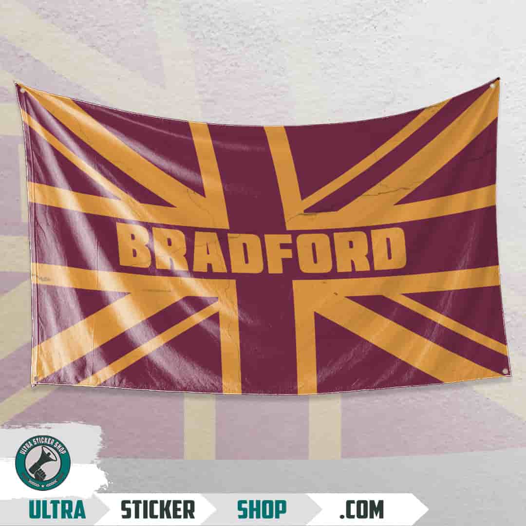 Bradford Union Jack Flagge