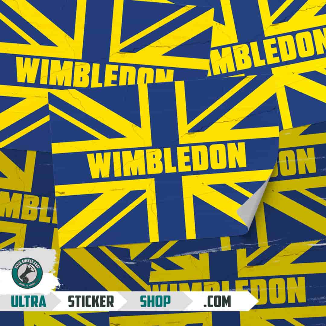 Wimbledon Union Jack Klistermærker