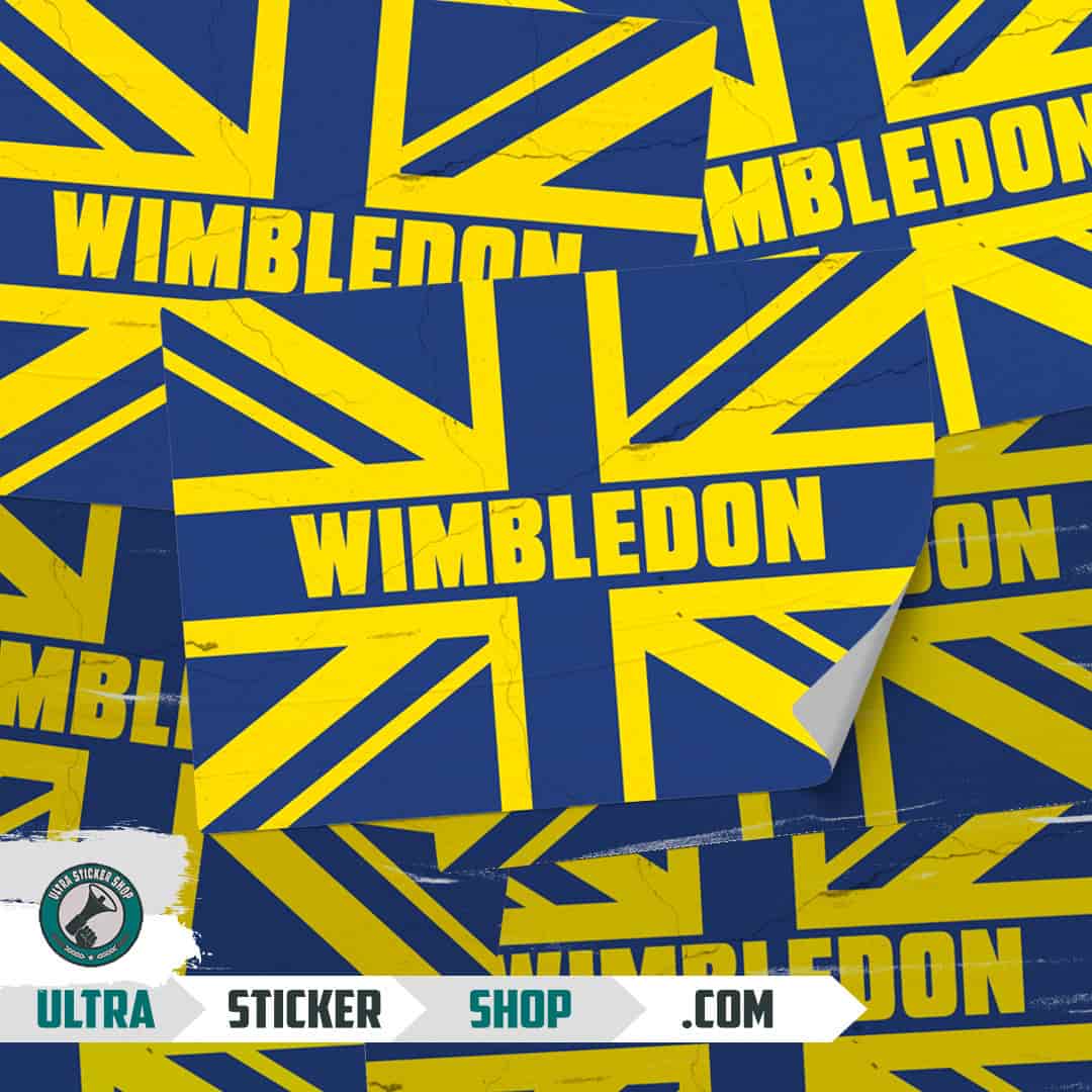 Wimbledon Union Jack Klistermærker