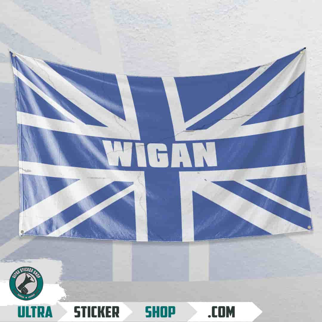 Wigan Union Jack Zastava