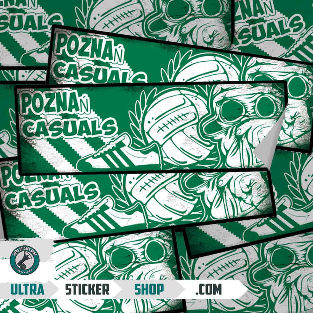 Poznań casuals Nalepnice
