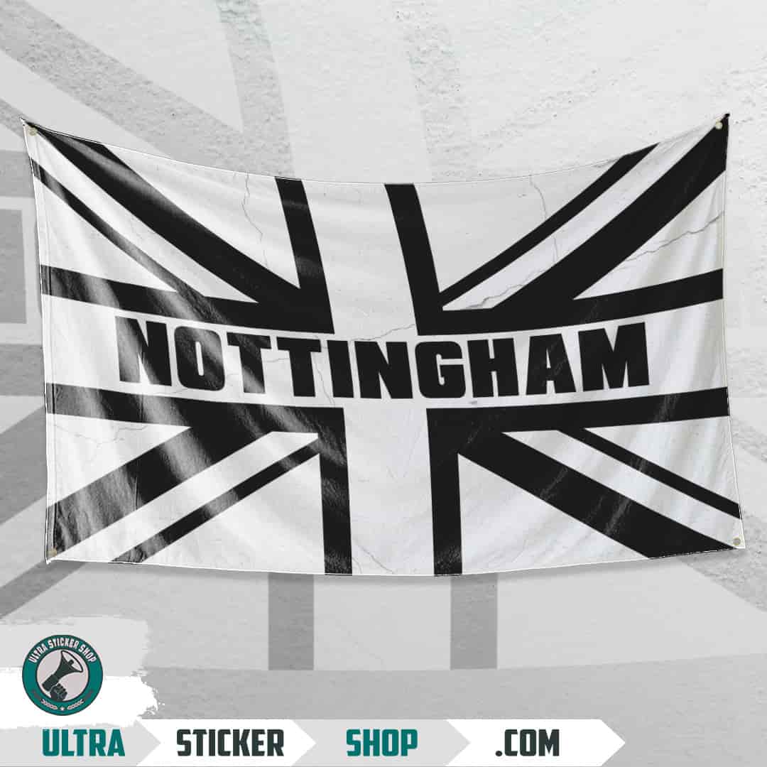 Nottingham Union Jack Flagge