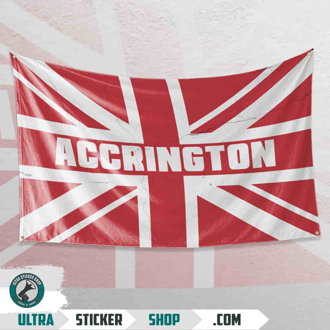 Accrington Union Jack Steag