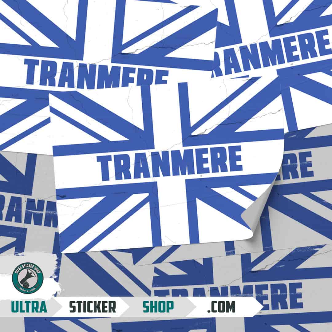 Tranmere Union Jack Naljepnice