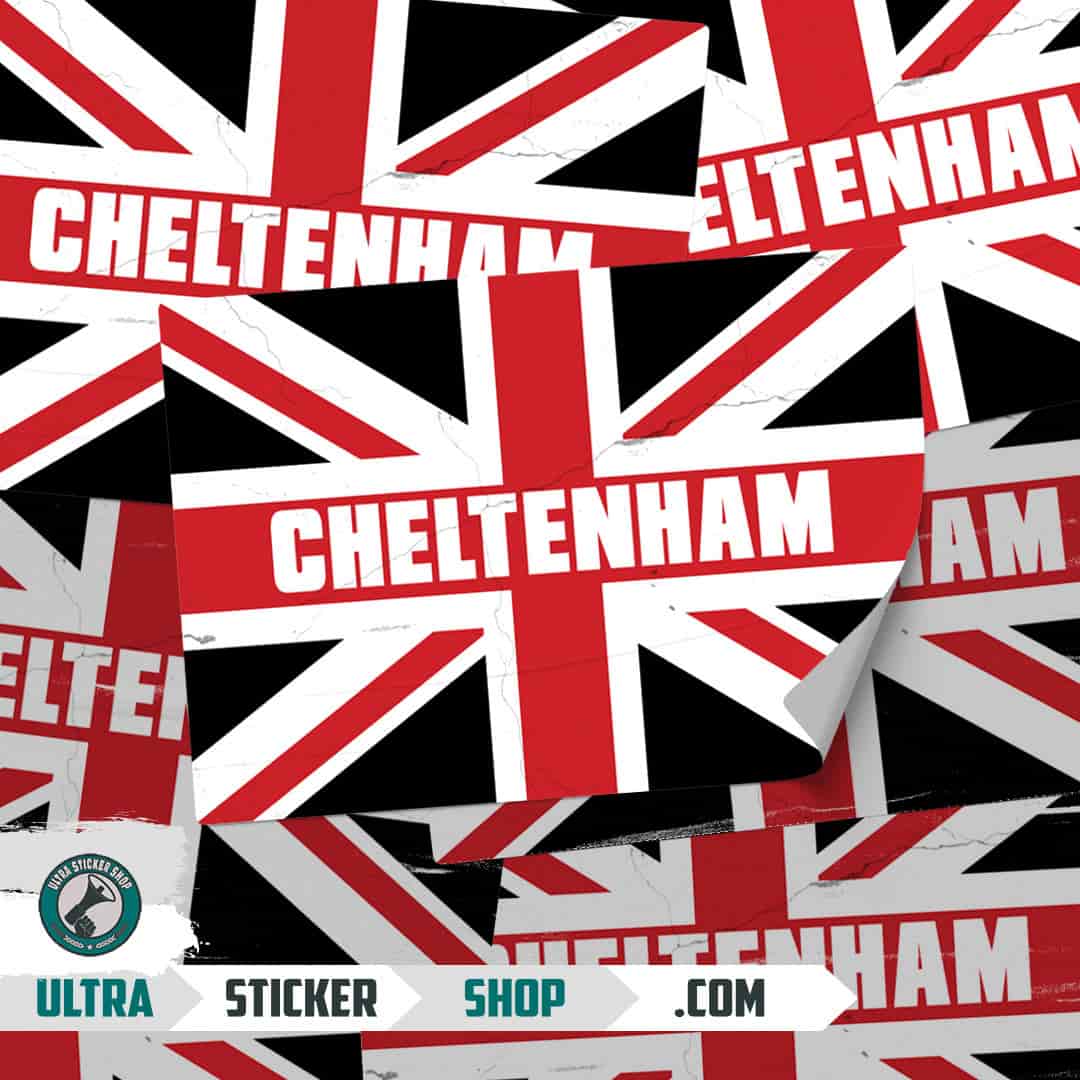 Cheltenham Union Jack Αυτοκόλλητα